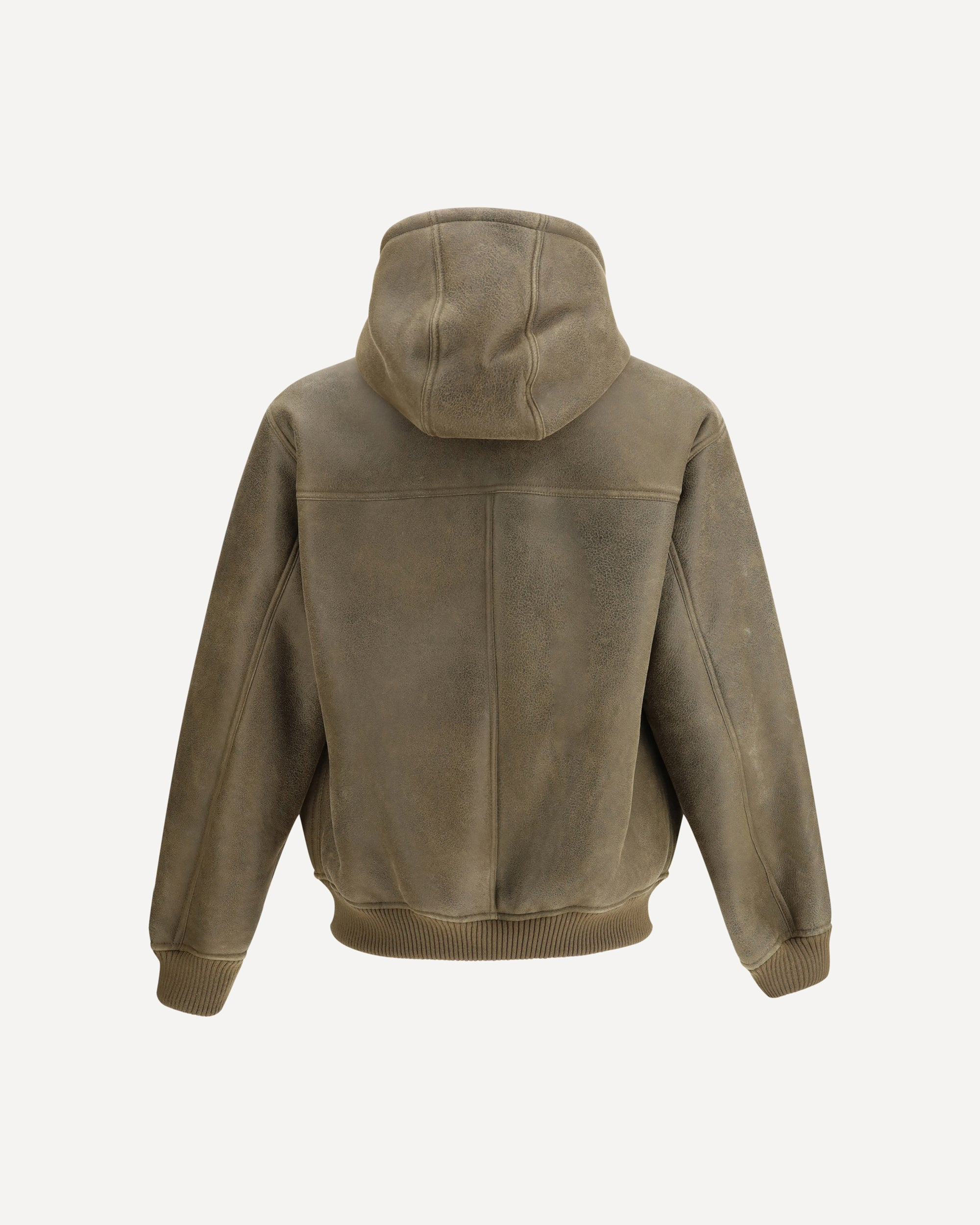 Leather bomber Jacket - 2