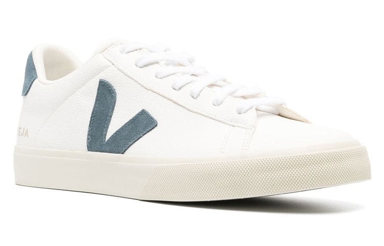 Veja Campo Chromefree Lace-Up Sneakers 'White Blue' CP0503121 - 4