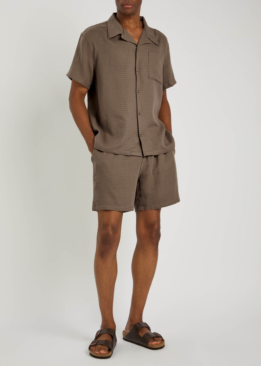 Boss Logo-embroidered Cotton Shorts - 4