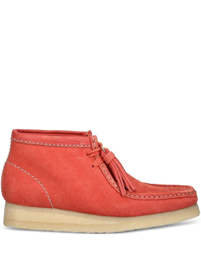 Wallabee tassel-embellished desert boots 1