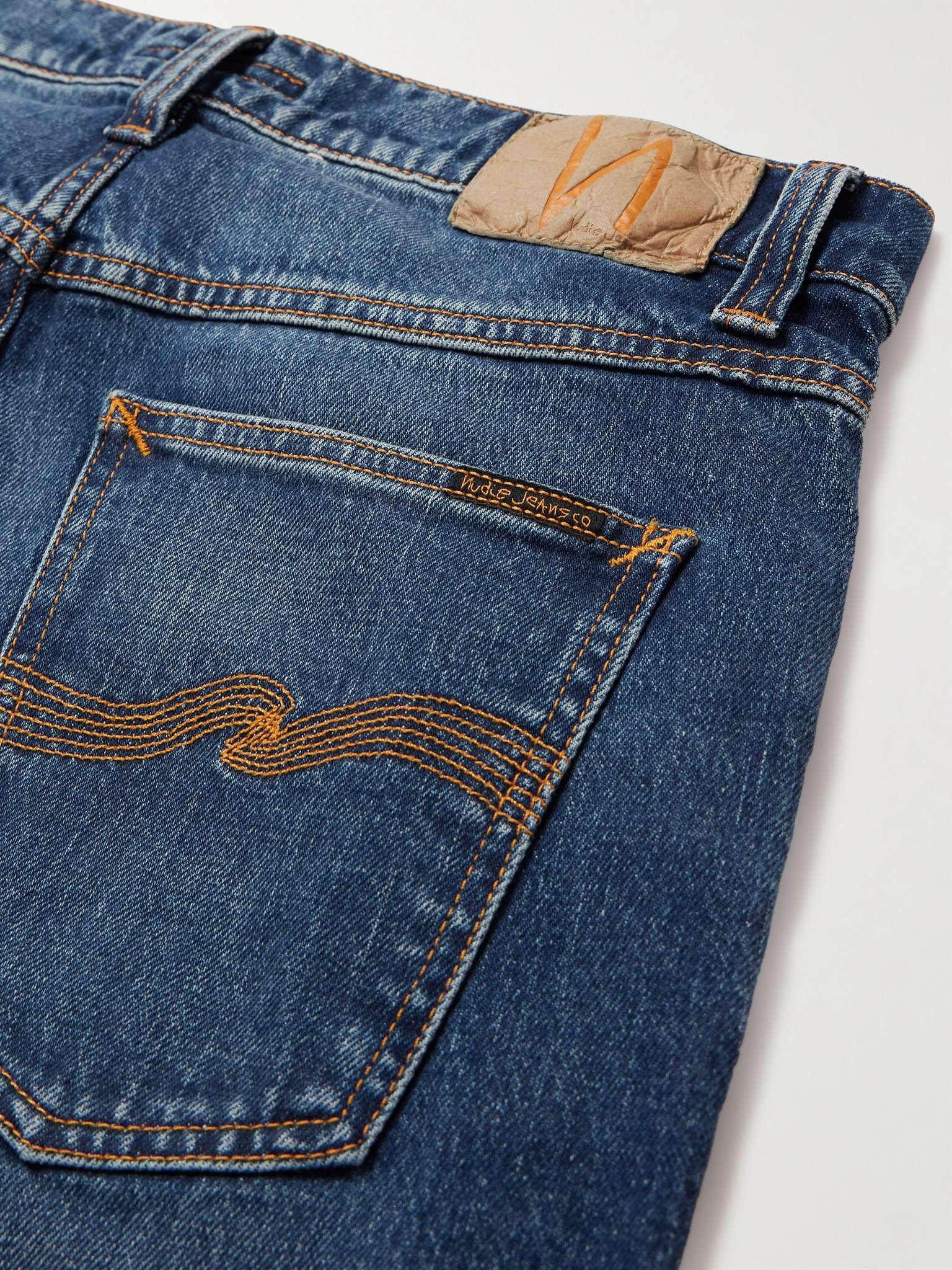 Solid Ollie Slim-Fit Straight-Leg Jeans - 5