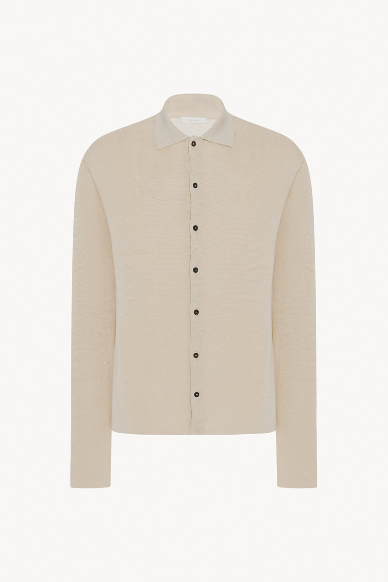 Lorde Cardigan in Linen and Silk 1