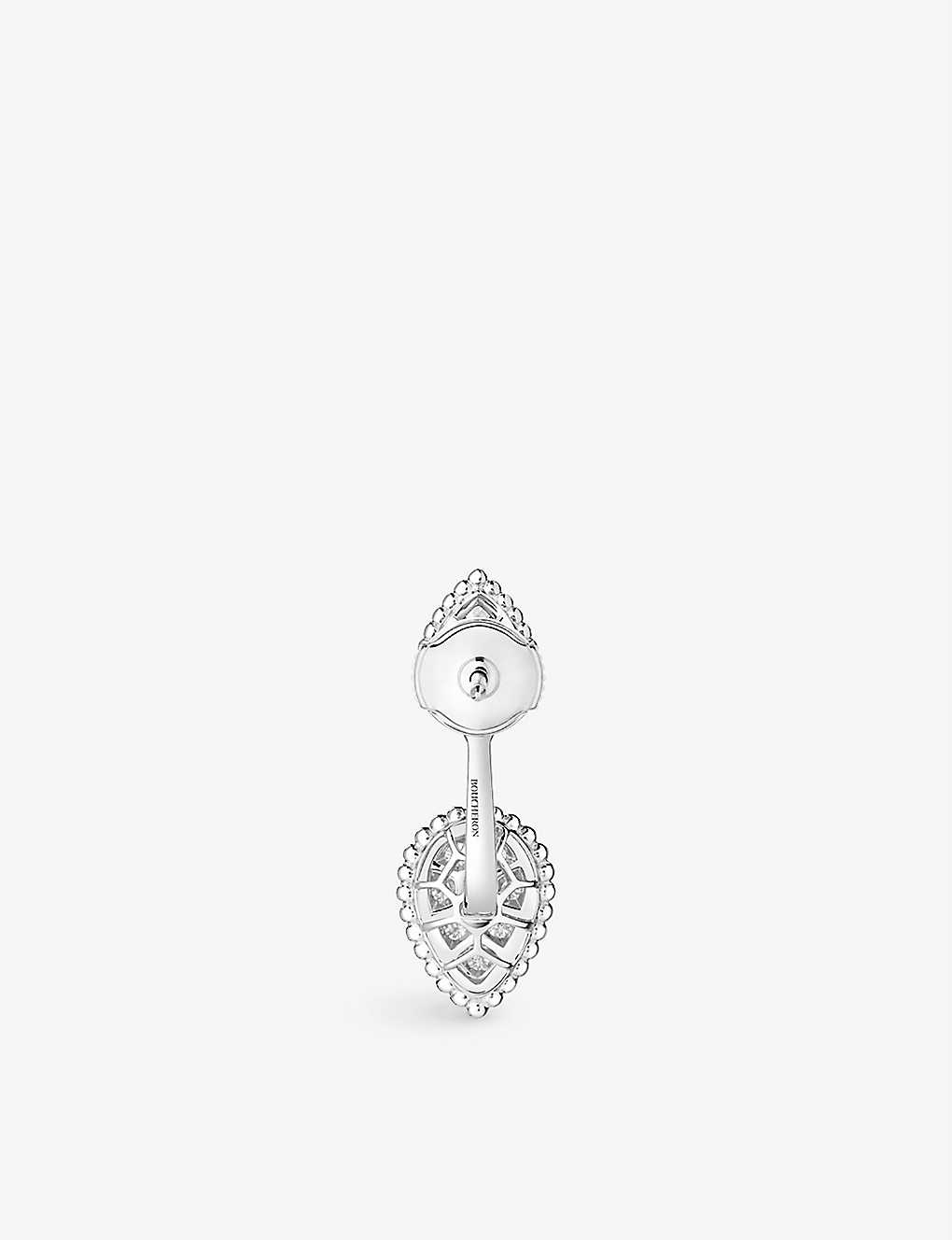 Serpent Bohème 18ct white-gold and 0.49ct diamond single earring - 3