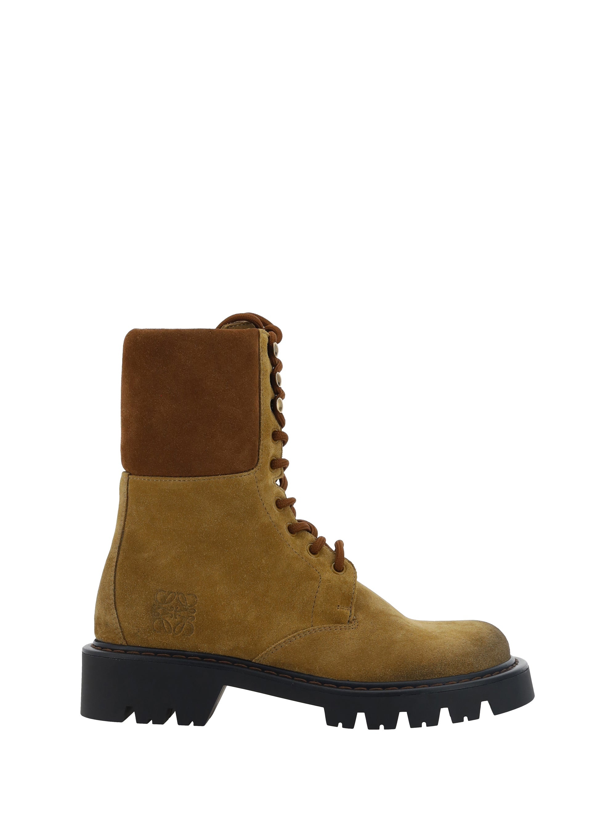 Loewe Women Sierra Combat Ankle Boots - 1