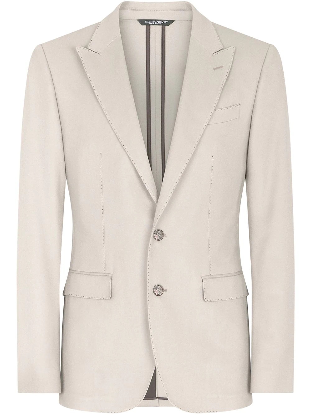 Taormina-fit single-breasted blazer - 1