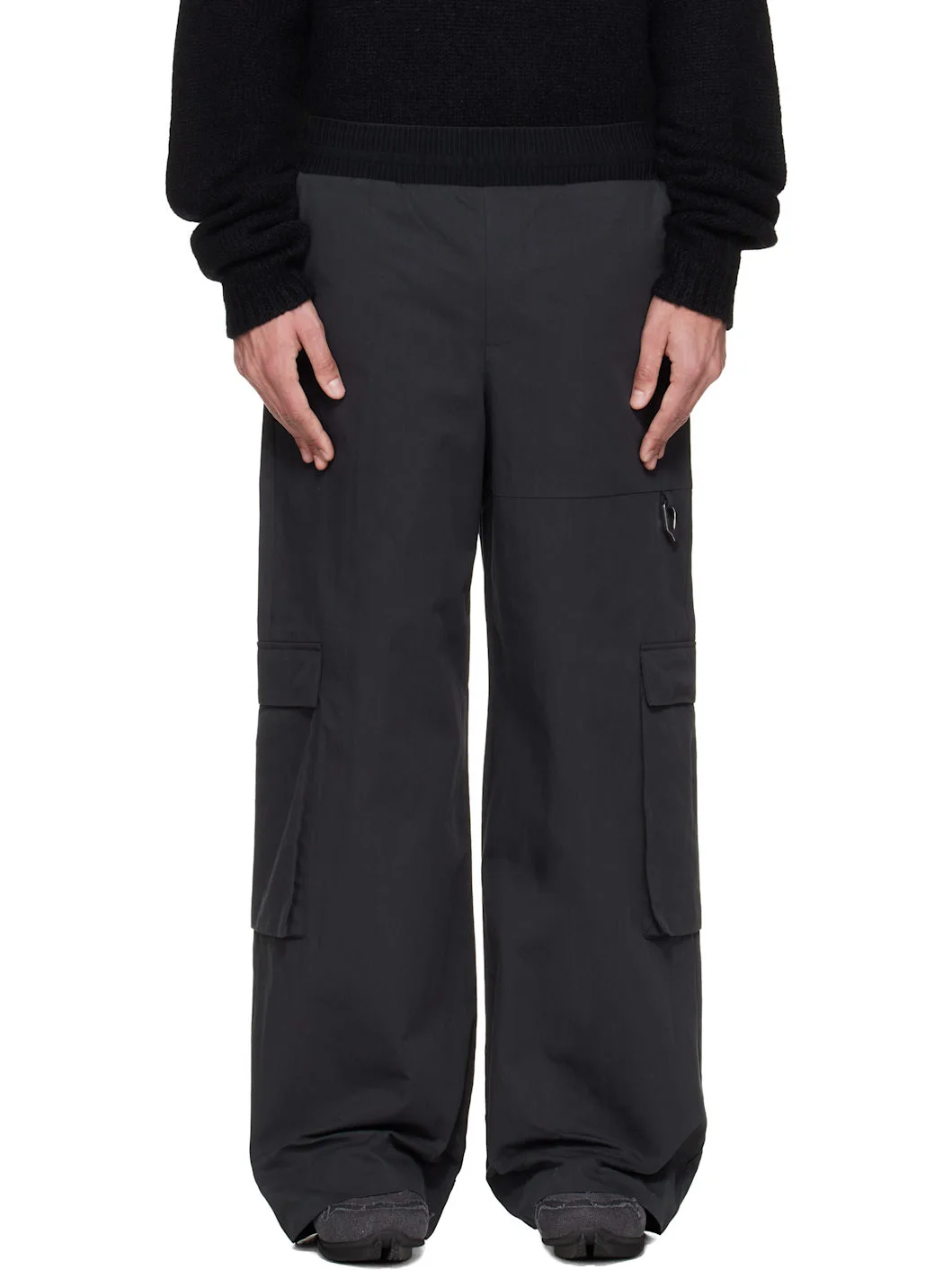 Black Pulsar Cargo Pants - 1