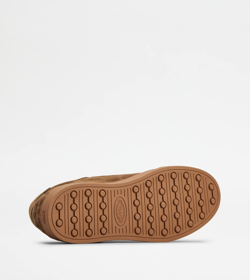 SNEAKERS IN SUEDE - BROWN 4