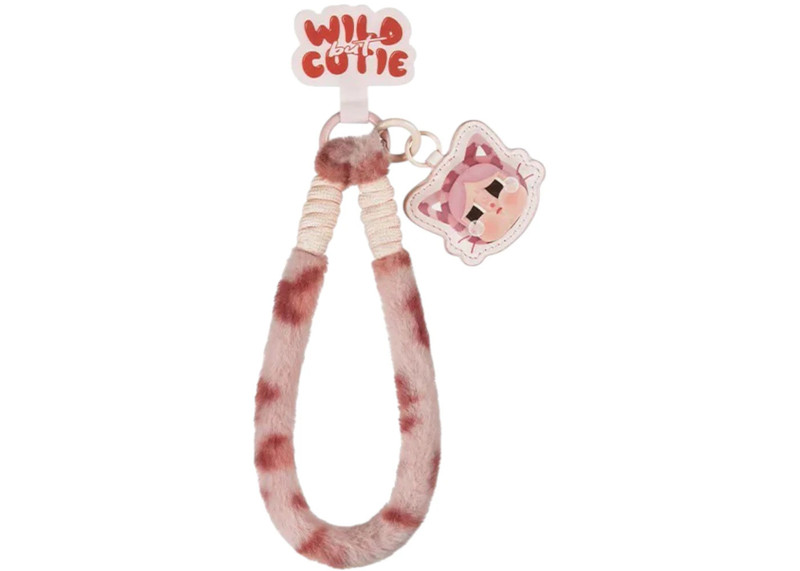 Pop Mart Crybaby Wild but Cutie Series Pink Cutie Phone Charm 1