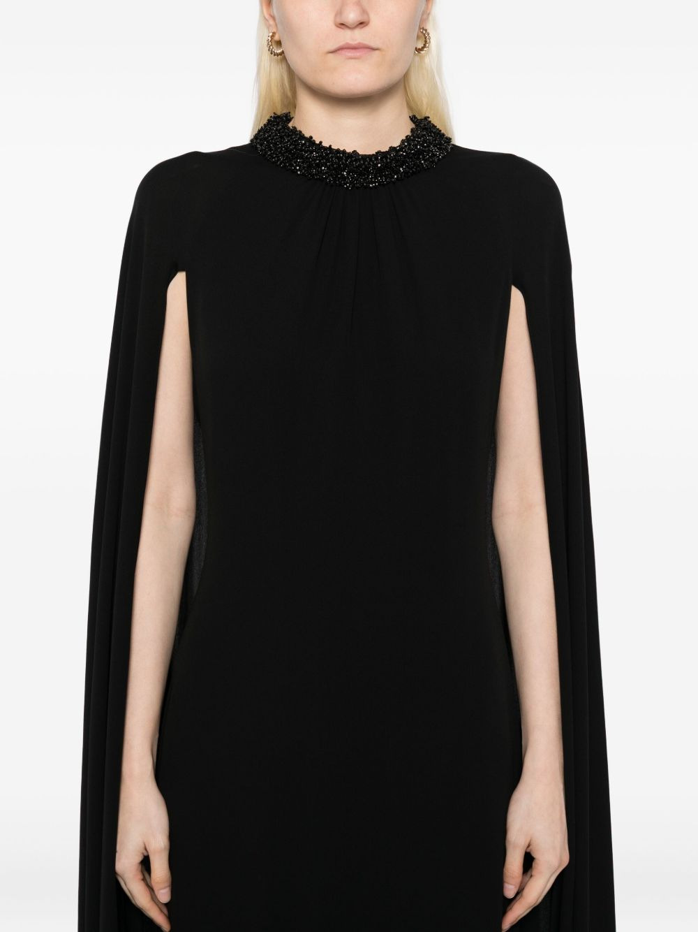 cape design dress - 5