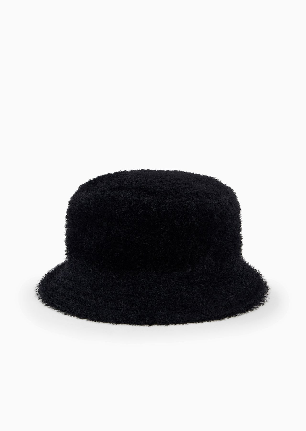 Faux-fur fabric cloche hat - 2