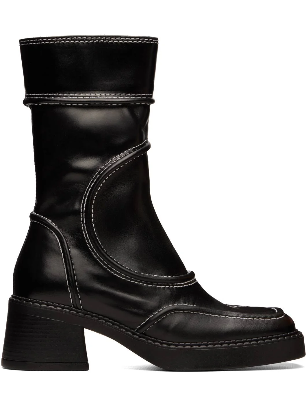 Black Malene Boots - 1