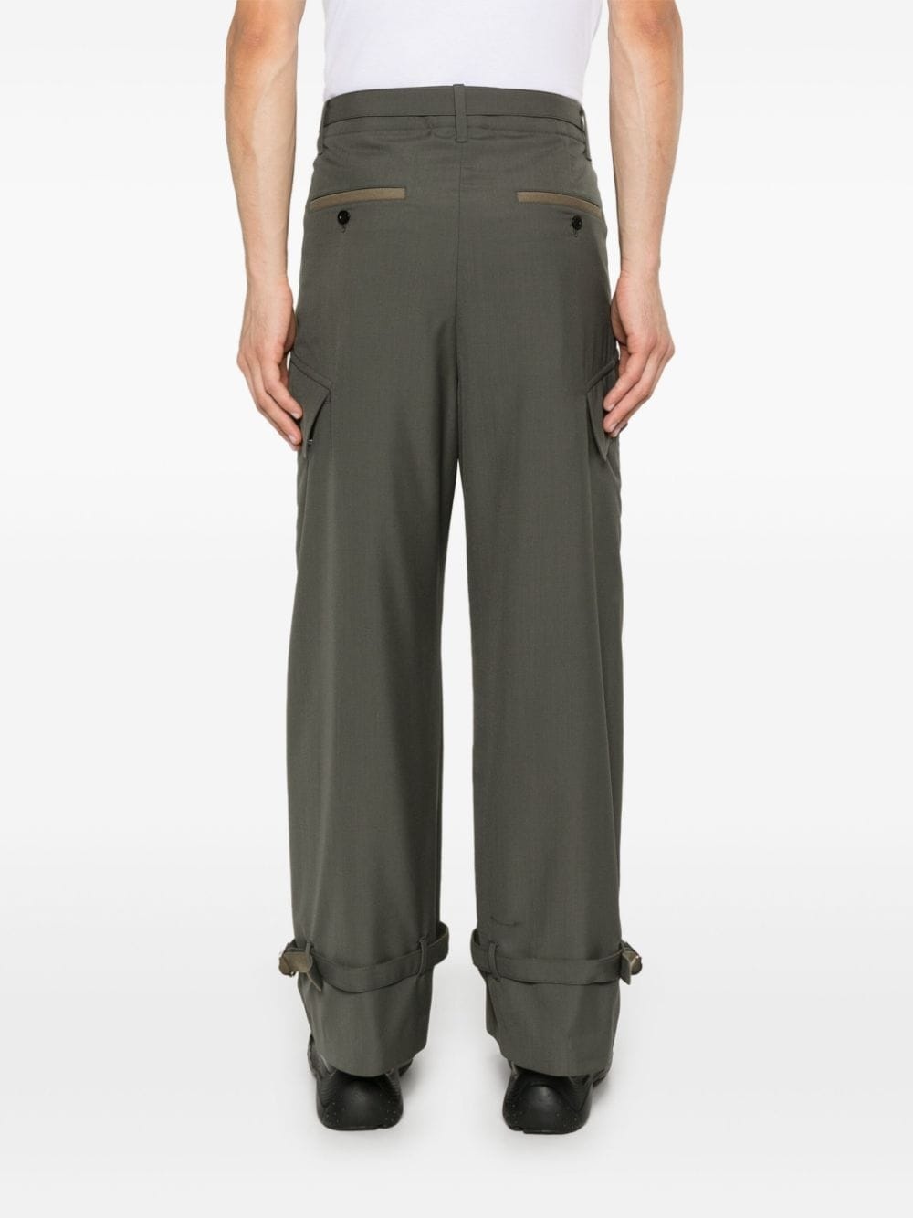 wide-leg trousers - 4