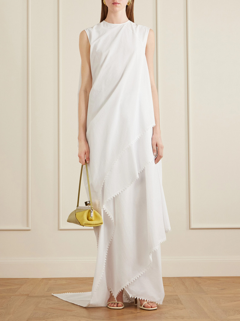 JACQUEMUS Traversin Cotton-blend Maxi Dress outlook