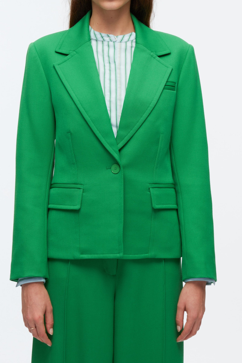 3.1 Phillip Lim Cavalry Twill Belle Blazer outlook