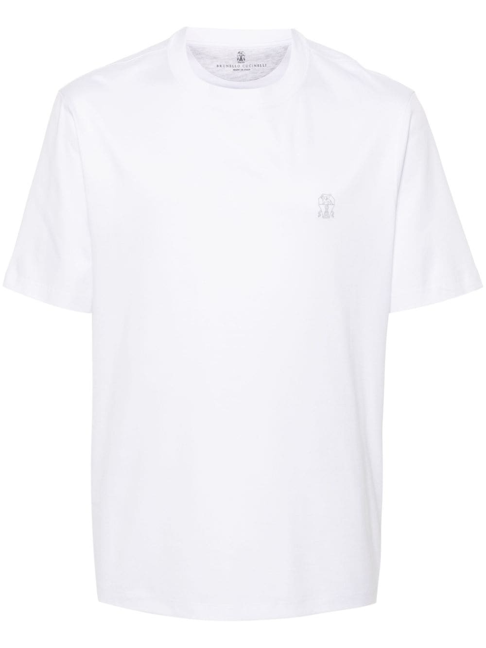 crew-neck cotton T-shirt - 1