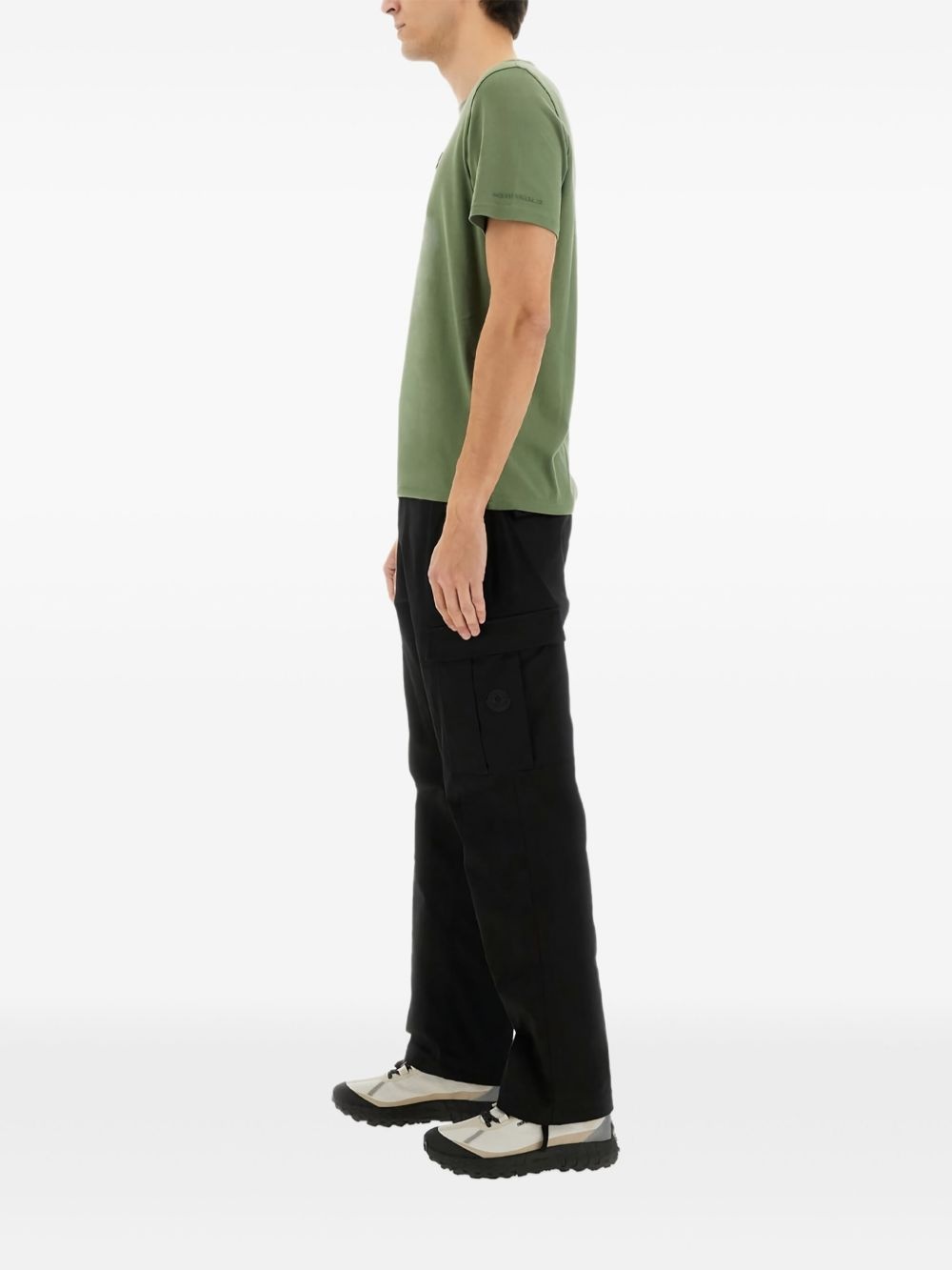 embroidered-logo cotton t-shirt - 2