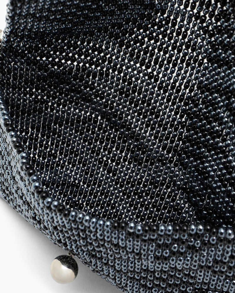 BEADED CROSS BODY BAG WITH LEATHER DETAILS 4