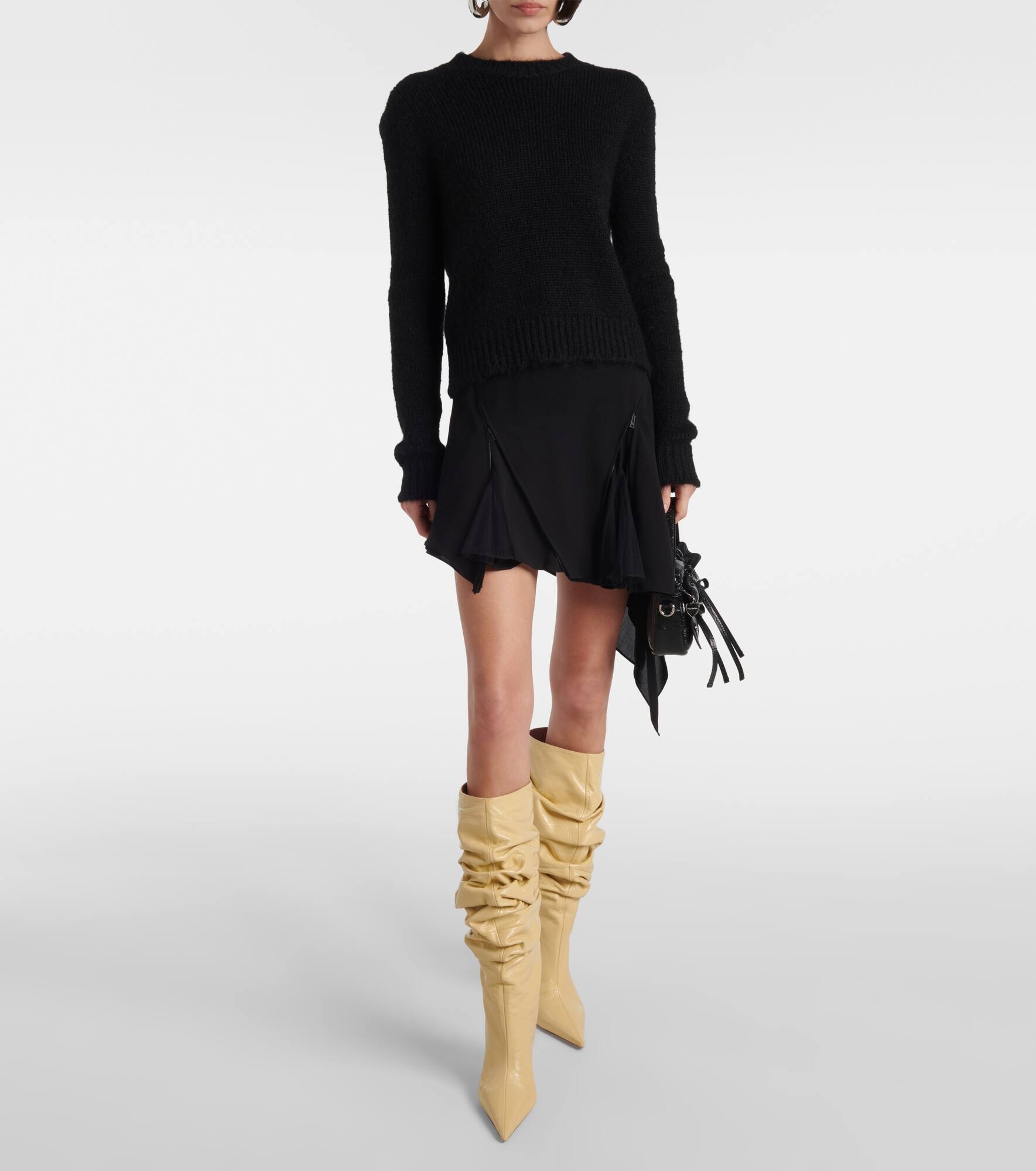 Anok 105 leather over-the-knee boots - 3