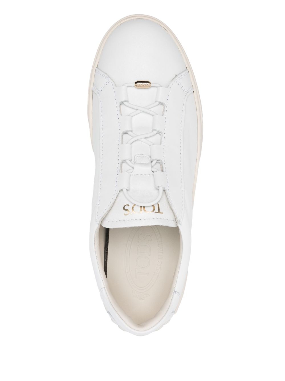 leather sneakers - 4