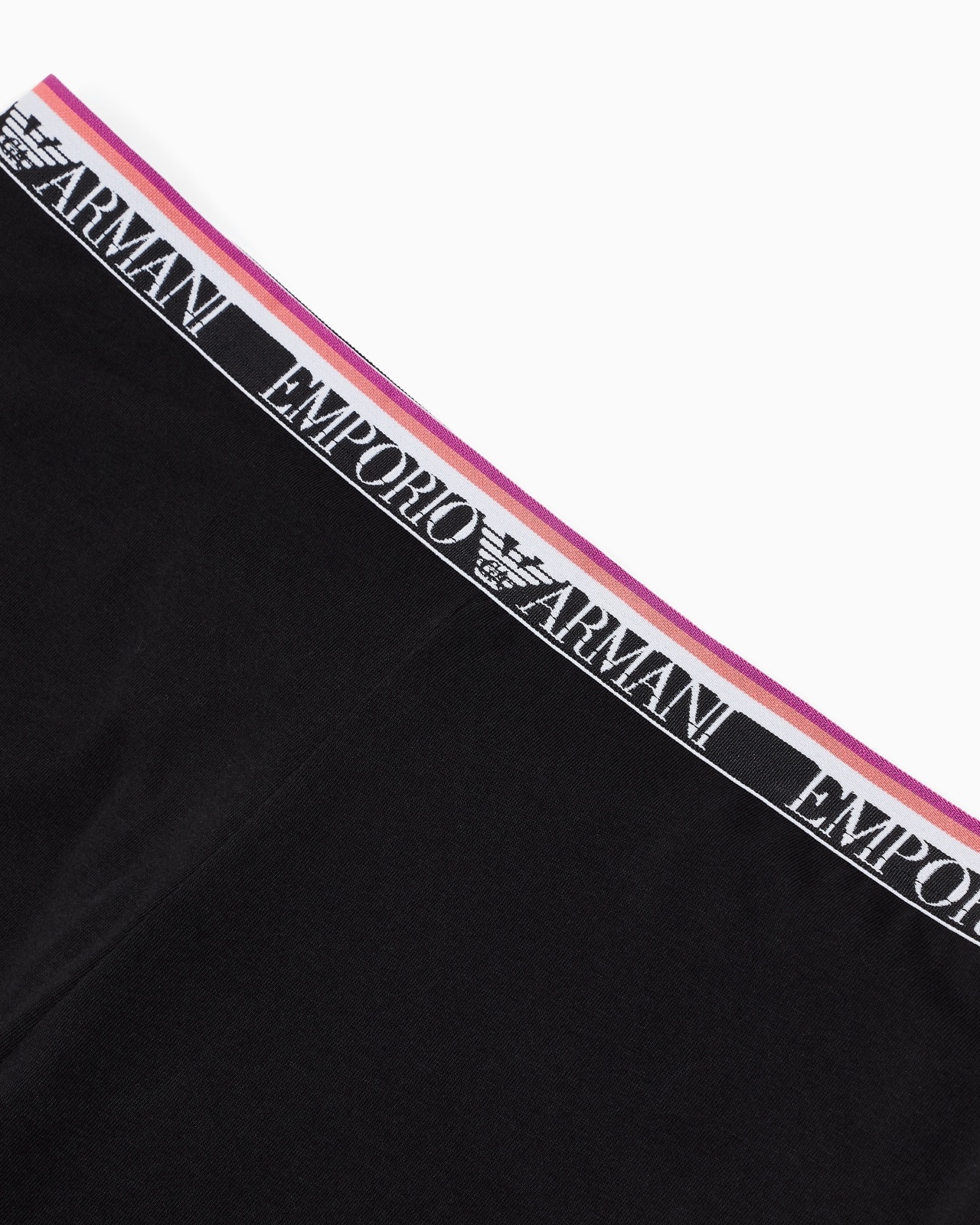 ASV ICONIC ORGANIC-COTTON LOUNGEWEAR LEGGINGS WITH LOGO WAISTBAND - 3