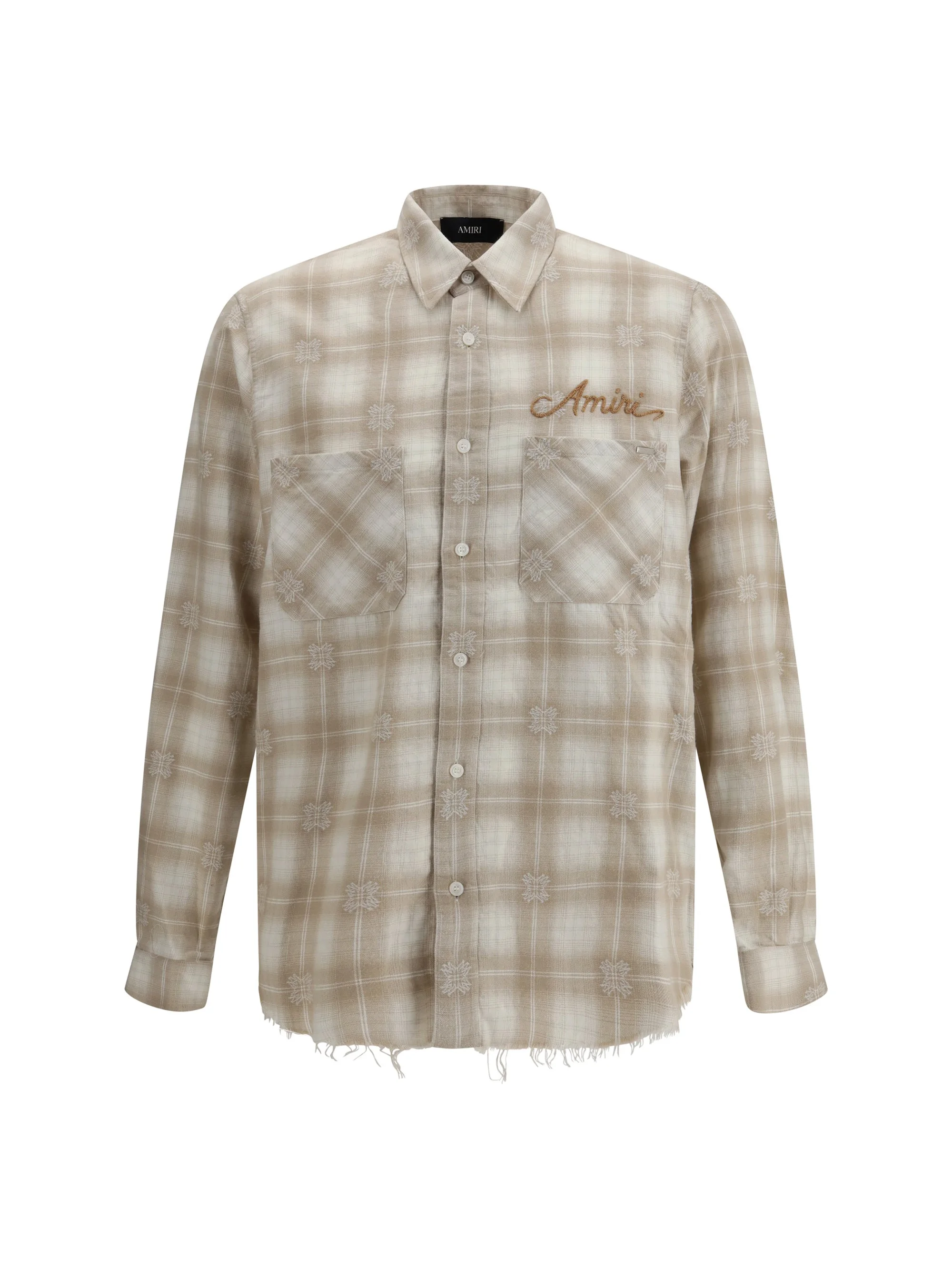 Amiri Men Plaid Flannel Shirt - 1