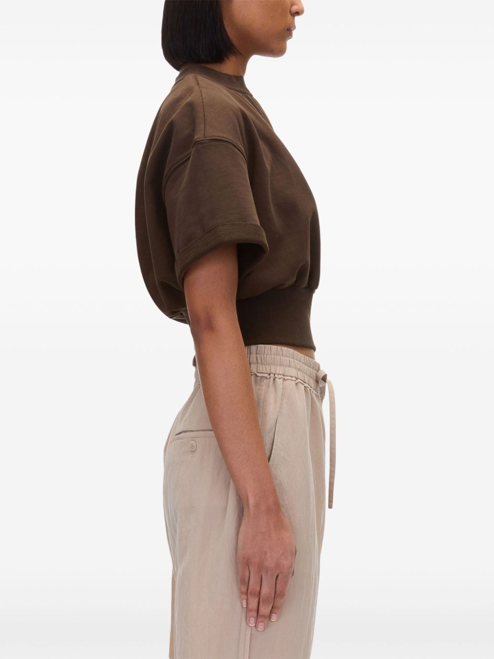 V-neck cotton T-shirt - 4