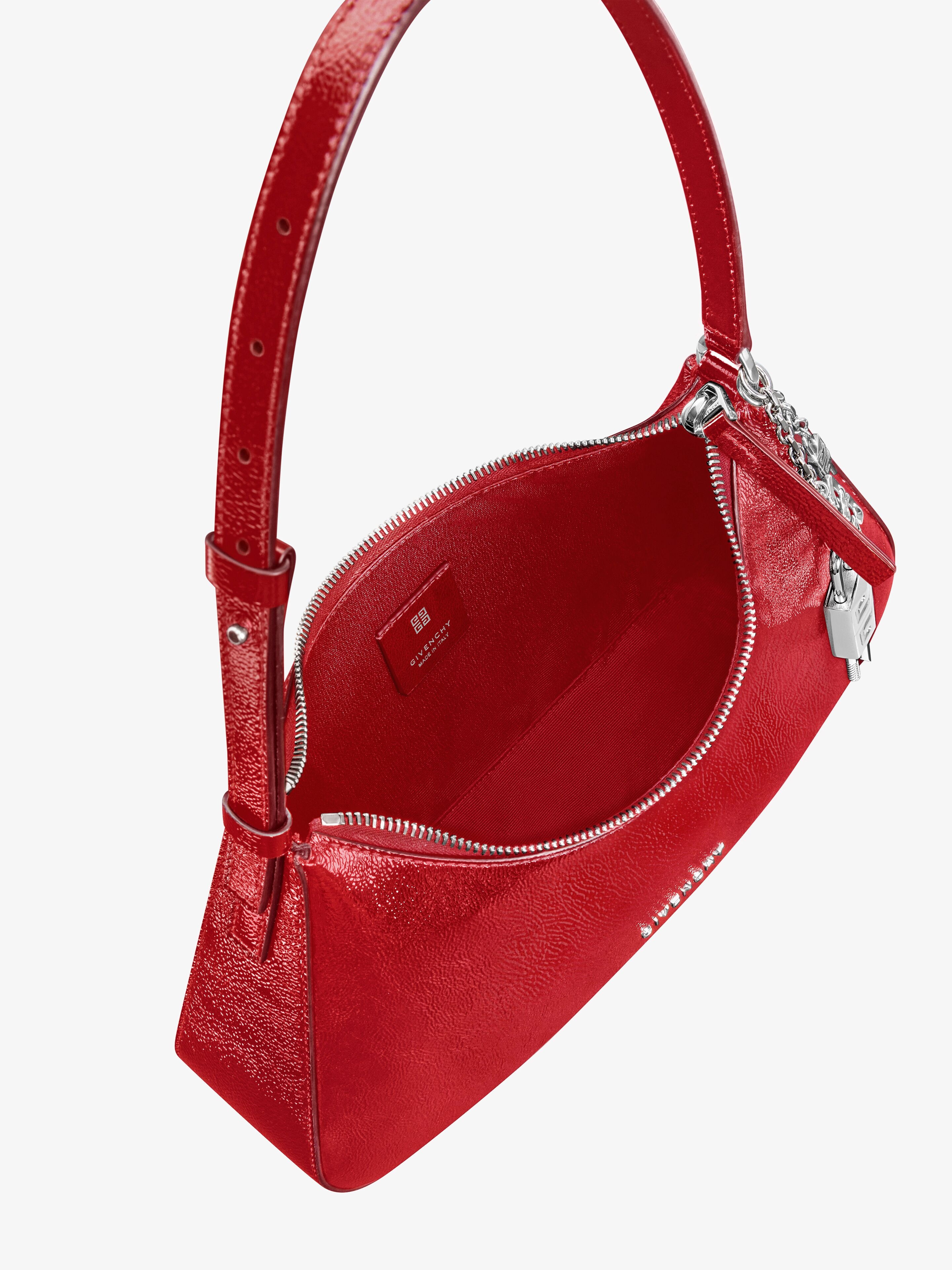 SMALL LUCKY LOCK BAG IN PATENT LEATHER - 5