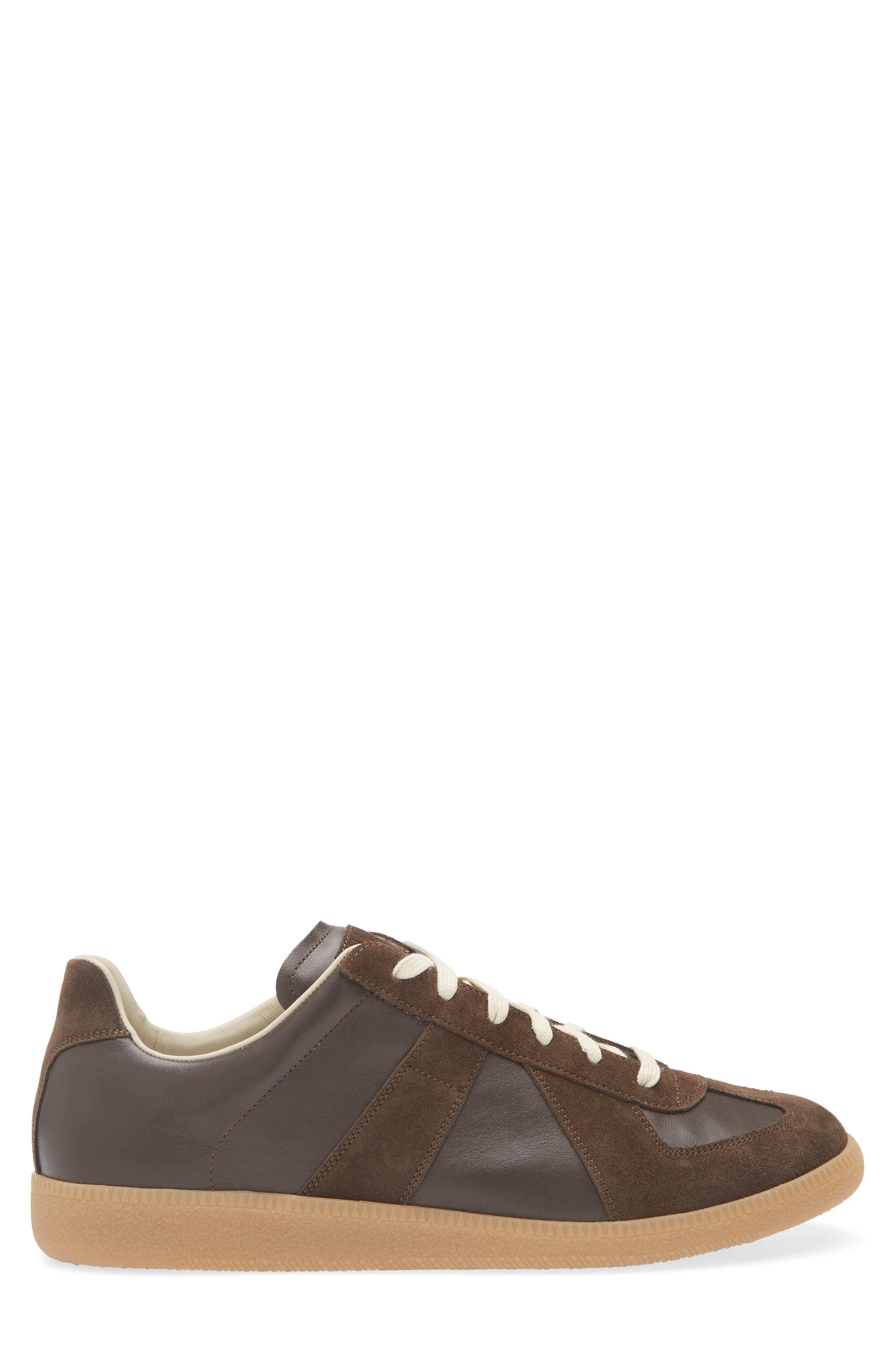 Maison Margiela Replica Low Top Sneaker in Dark Brown at Nordstrom - 3