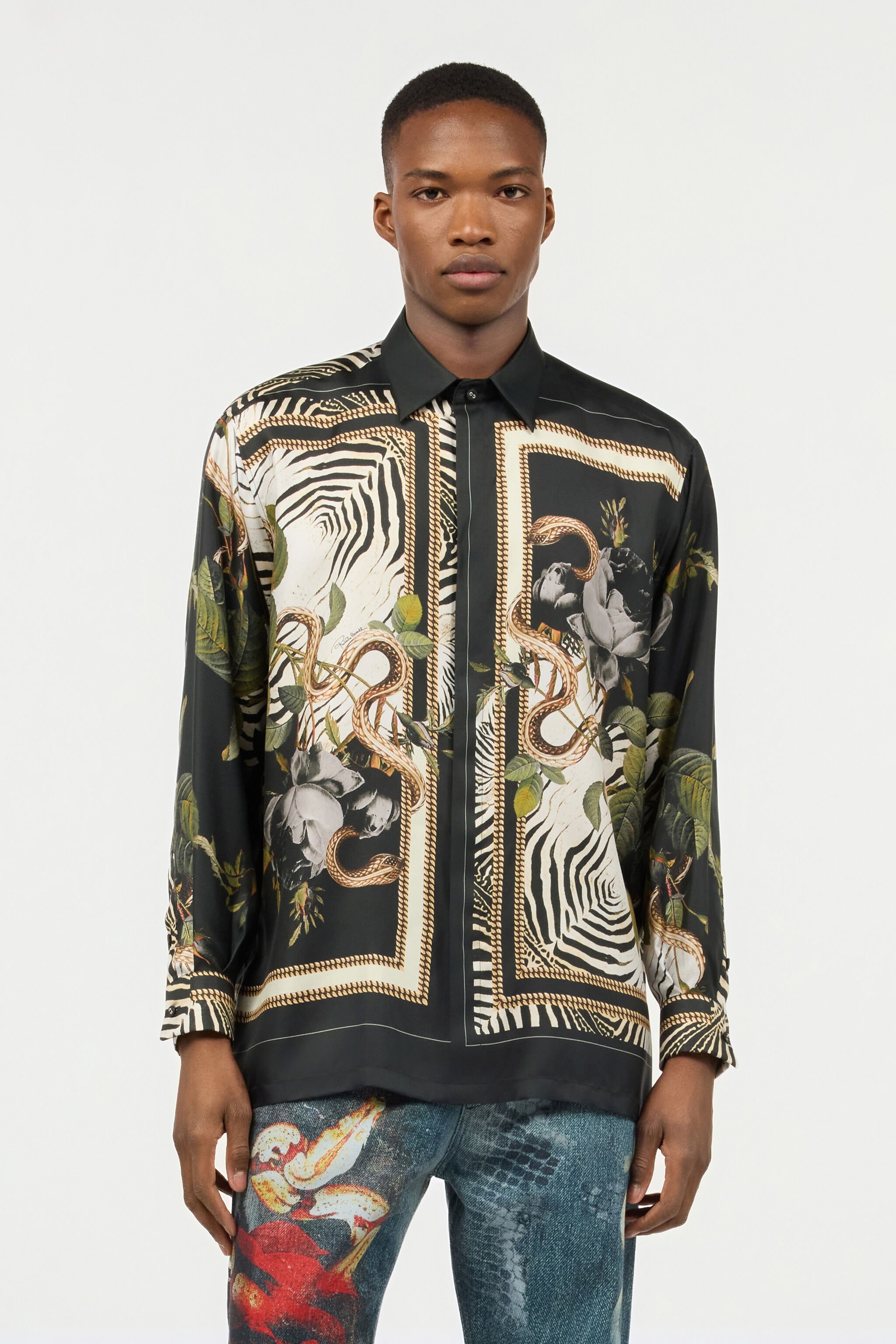 Male Silk Shirt - 3