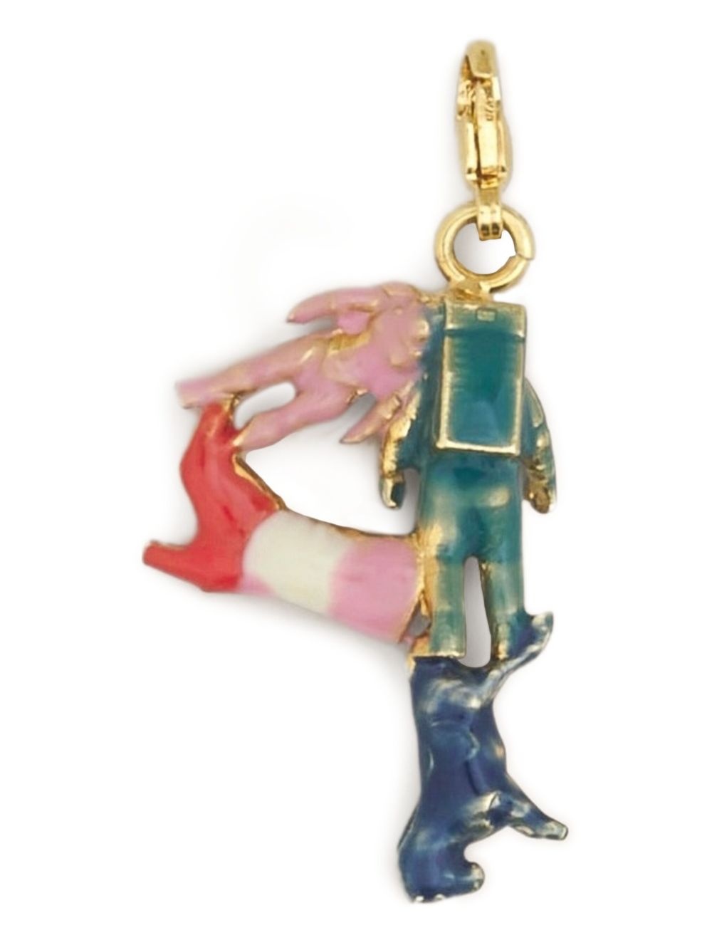 Alphabet P charm pendant - 2