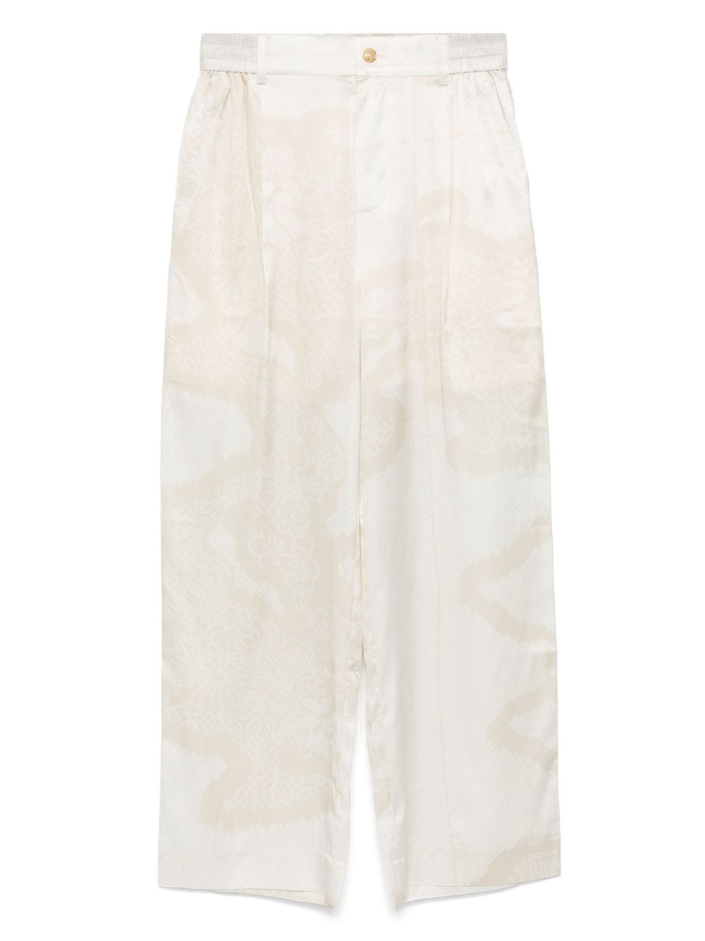 printed trousers - 1