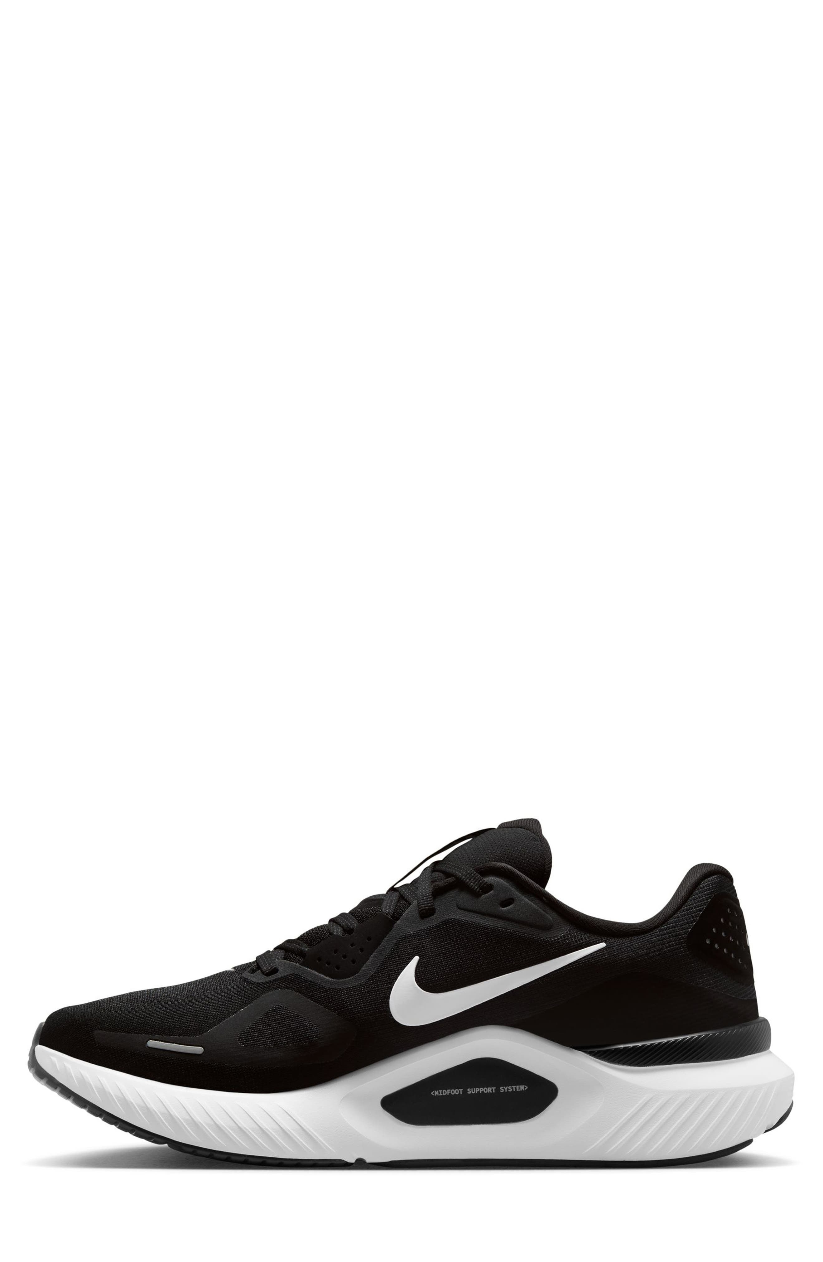 Nike Structure 26 Running Shoe in 002 Black/white at Nordstrom - 6