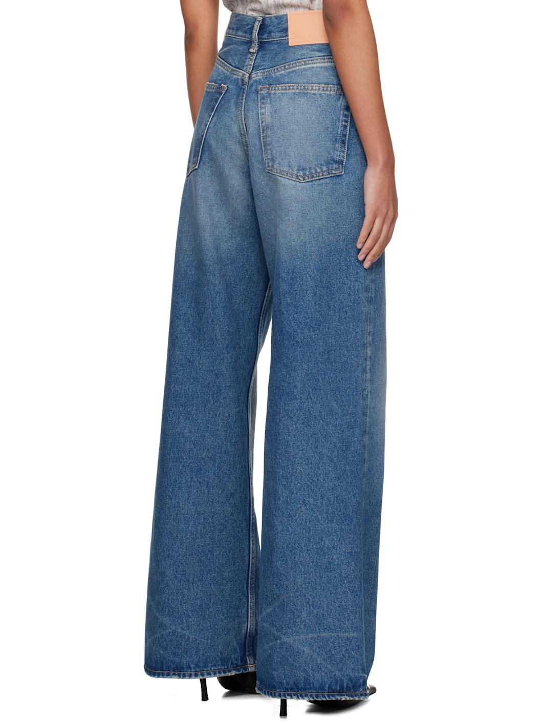 Blue Relaxed Fit 2022F Jeans - 3