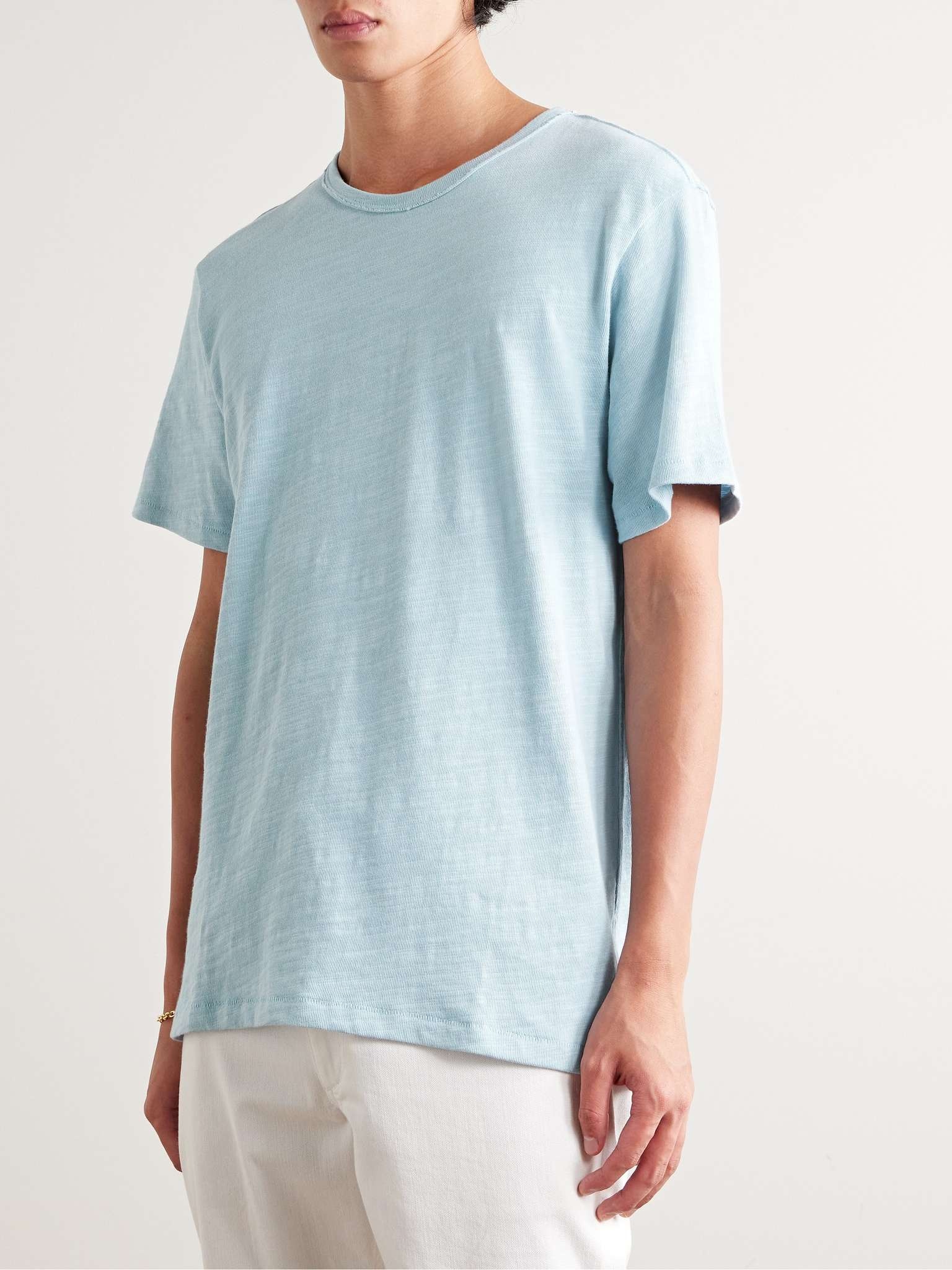 Classic Flame Slub Cotton-Jersey T-Shirt - 3