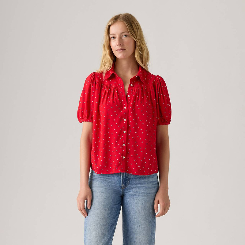 LEA SHORT-SLEEVE BLOUSE 2