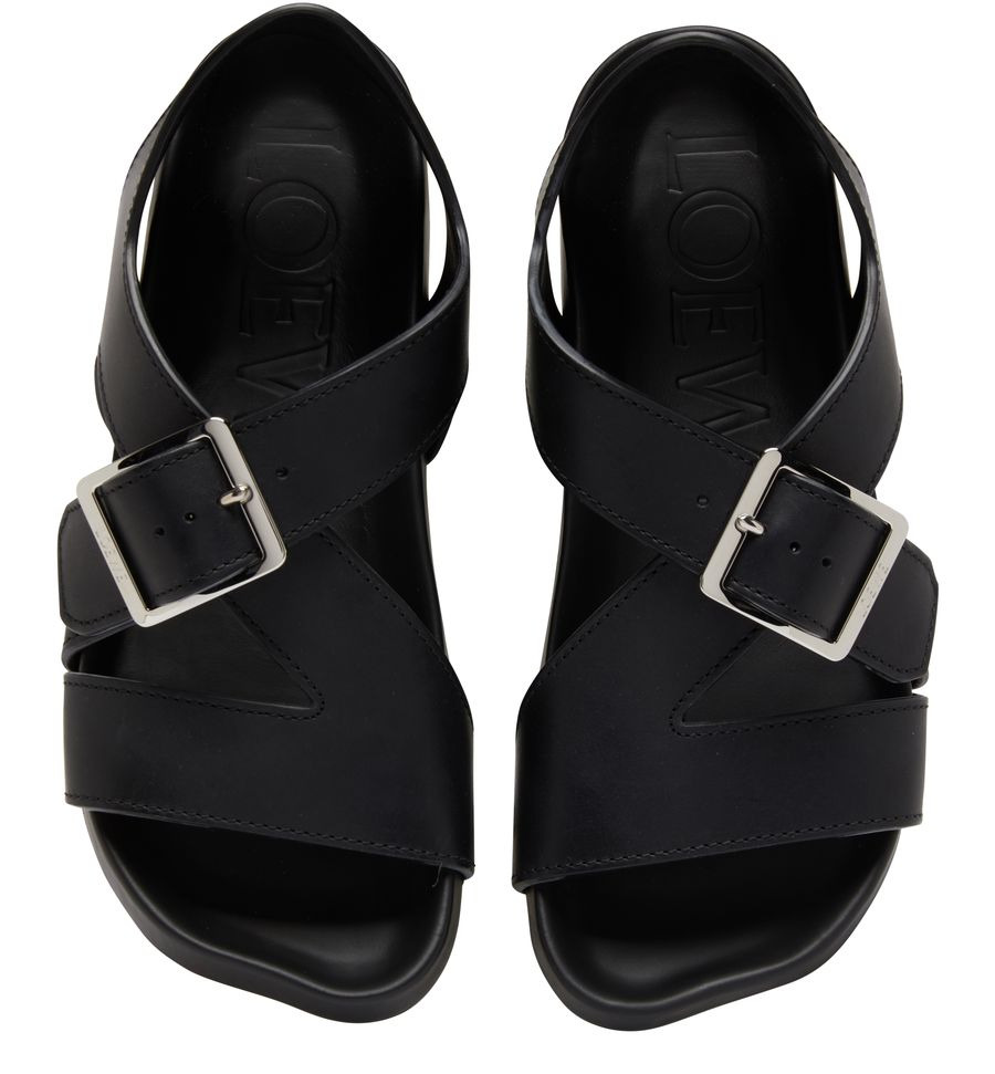 Ease heel sandal in brushed suede - 5