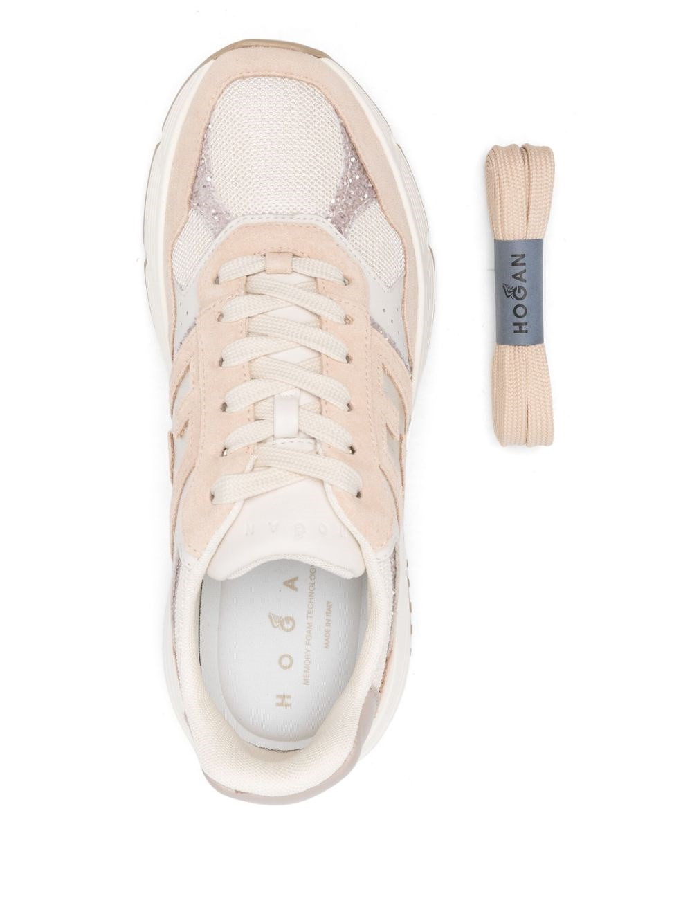Hi-Fi leather sneakers - 3
