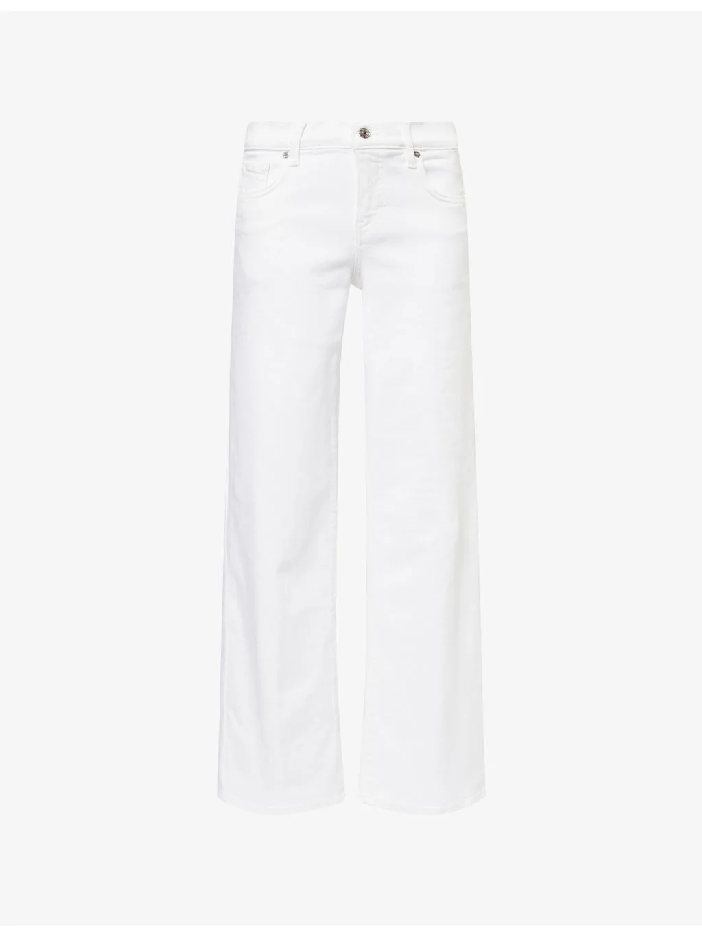 Le Slim Palazzo Low-Rise Stretch-Denim Blend Jeans - 1