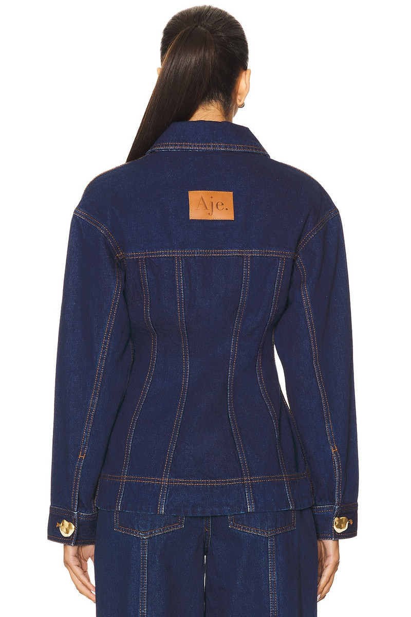 Aje. Gianna Denim Shirt outlook