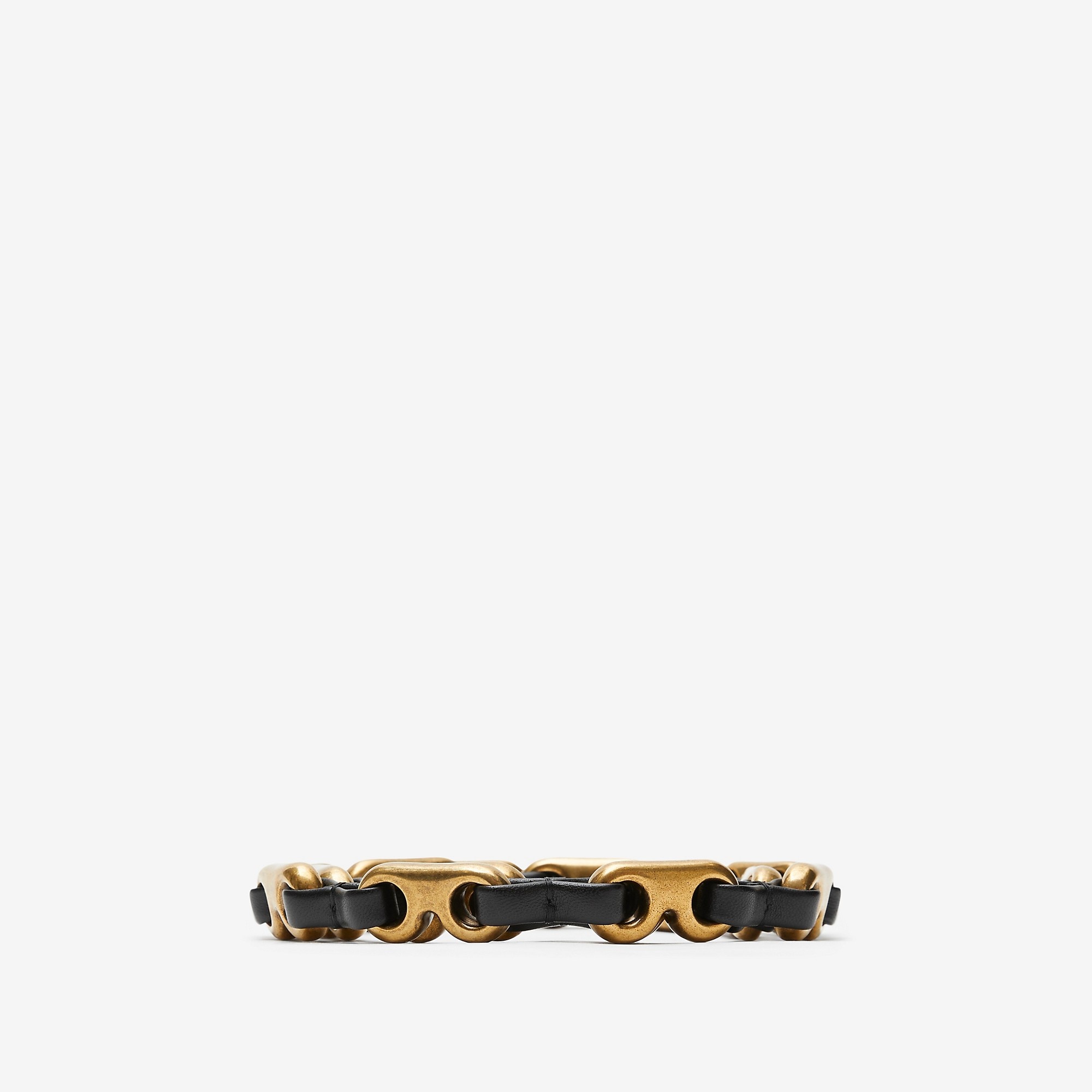 Leather B Slider Belt - 3