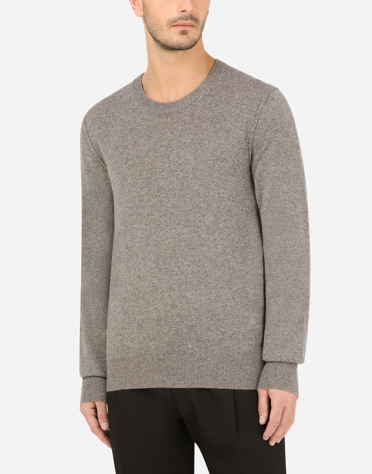 Cashmere round-neck sweater - 4