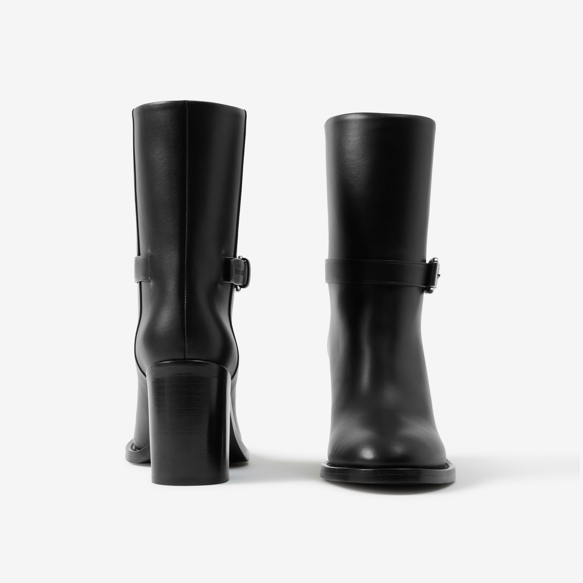 Leather Ankle Boots - 4