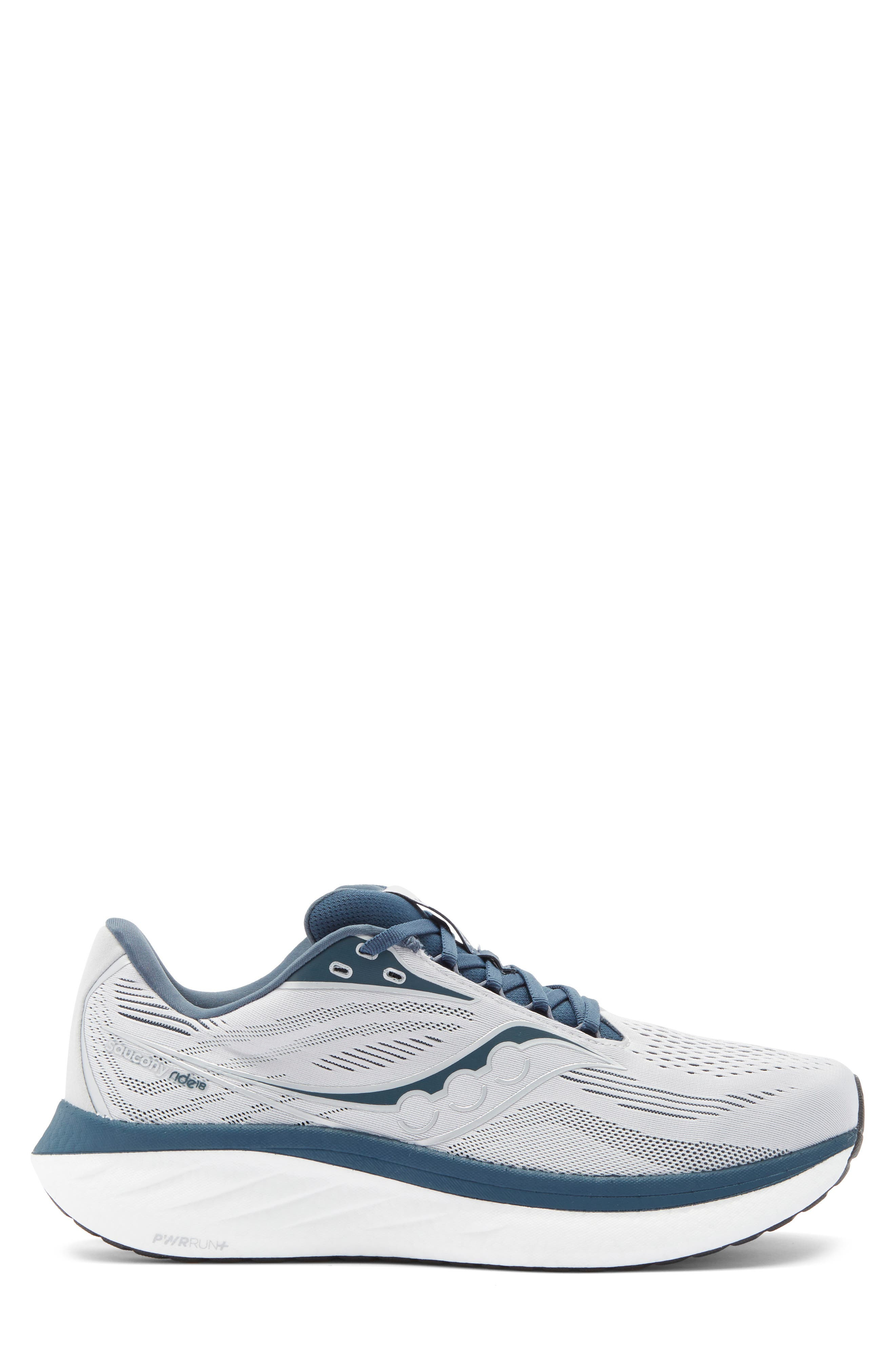 Saucony Ride 18 Running Shoe in Cloud/Dusk at Nordstrom - 3