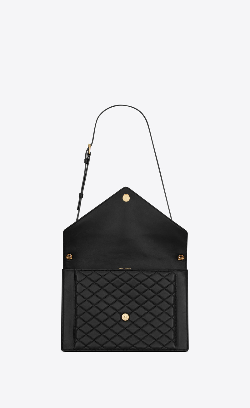 gaby satchel in quilted lambskin 5