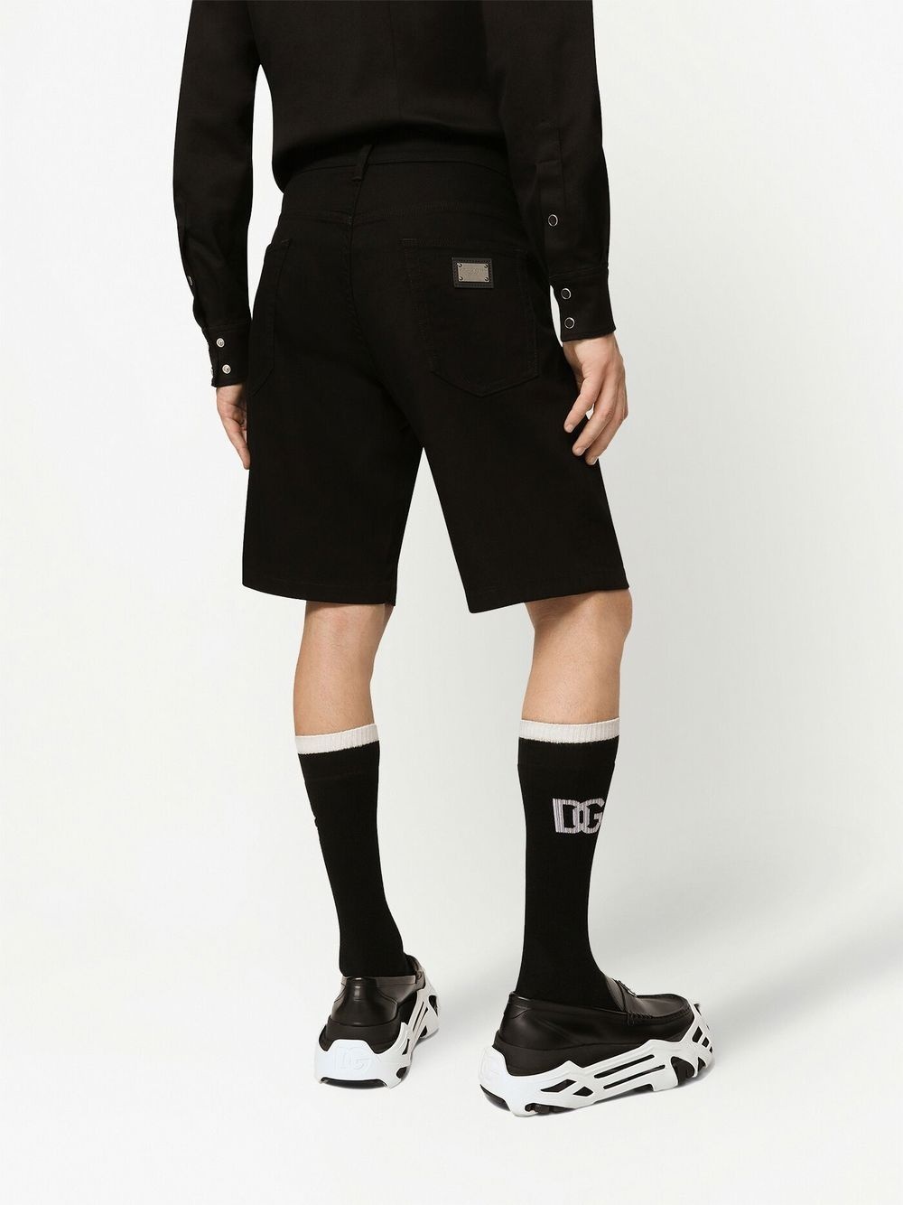 DG Essentials stretch denim shorts - 5