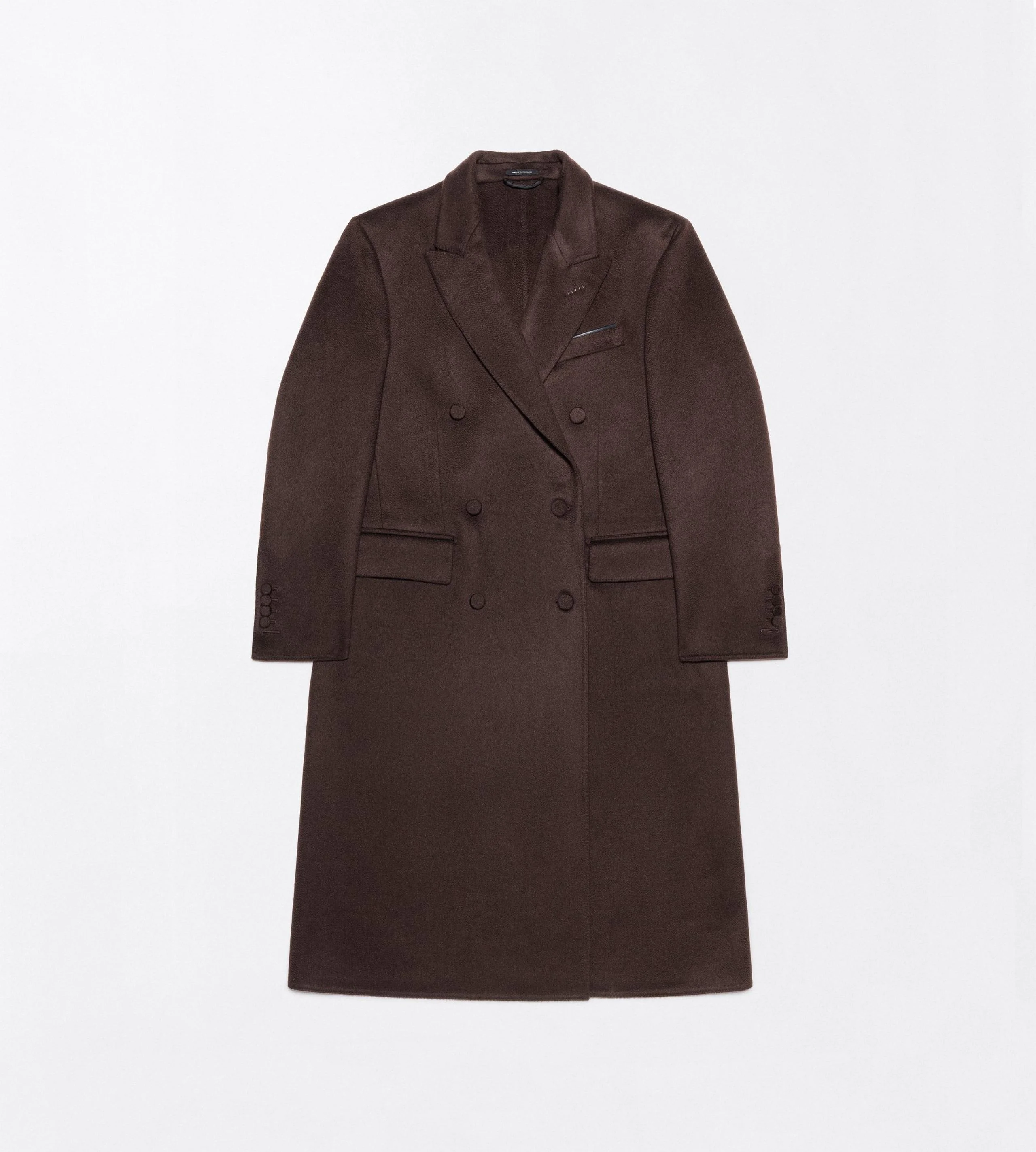 CASHMERE DOUBLE BREASTED OVERCOAT - 1