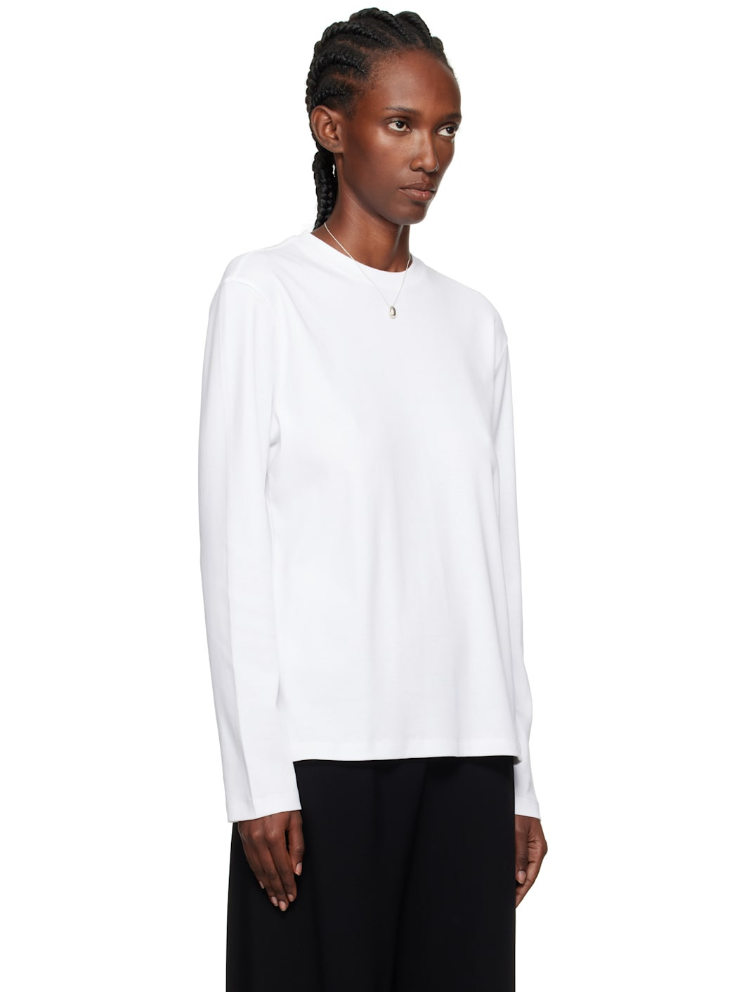 White Maggie Longsleeve T-shirt - 2