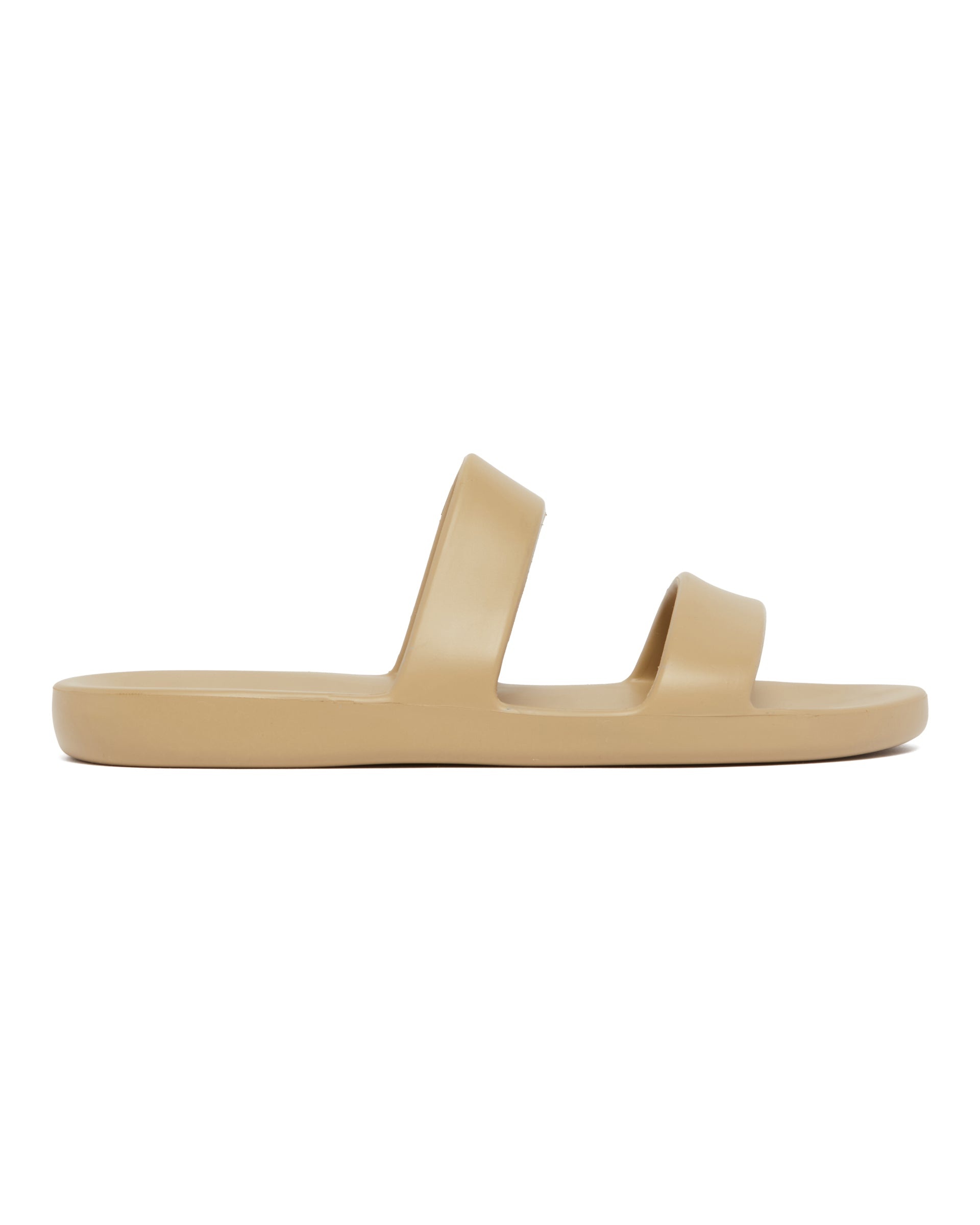 Beige Foam Rubber Sandals - 2