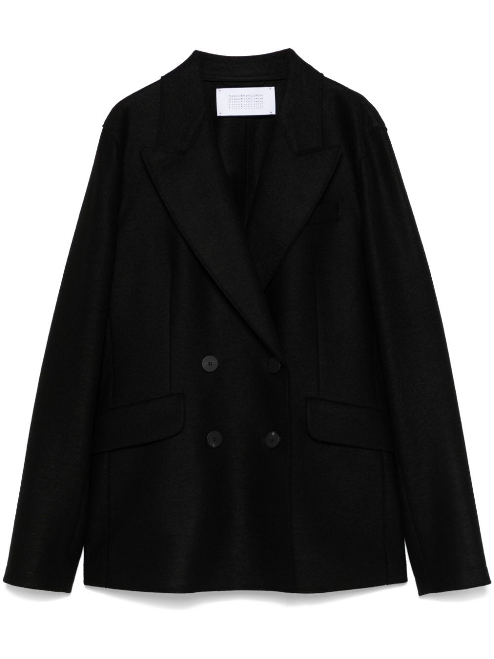 tailored wool blazer - 1