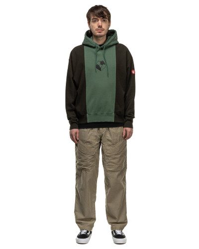 Cav Empt Panelled Two Tone Hoody Green outlook